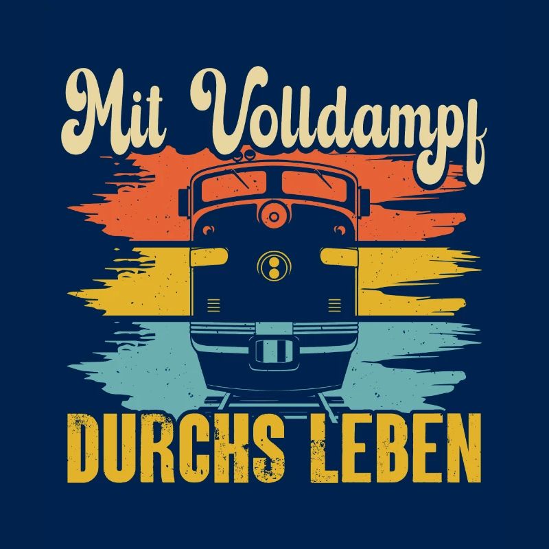MIT VOLLDAMPF DURCH LEBEN