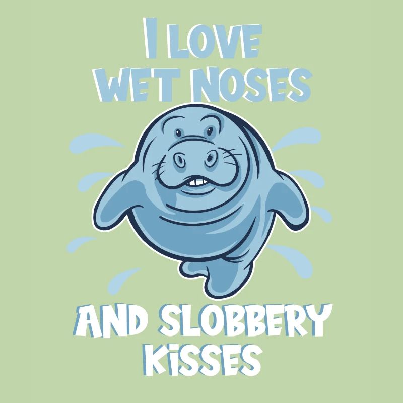 Cold Nose Warm Heart Manatee Chubby Manatee