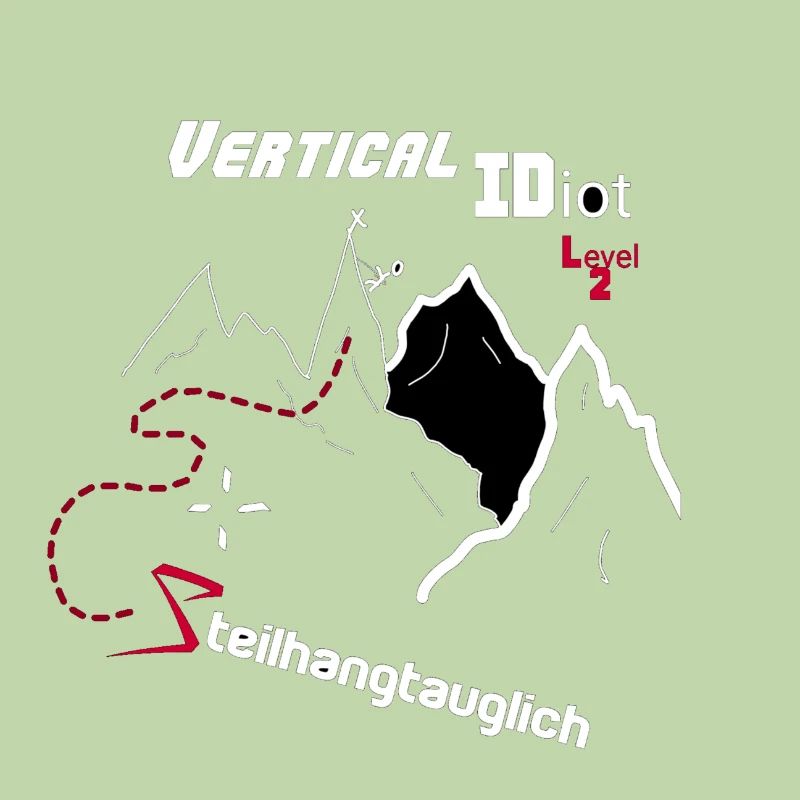 Vertical IDiot Level 2 Black Edition