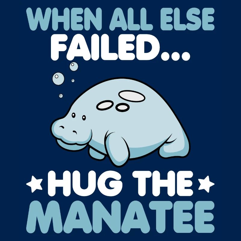 When all else failed hug the Manatee Ozean Seekuh