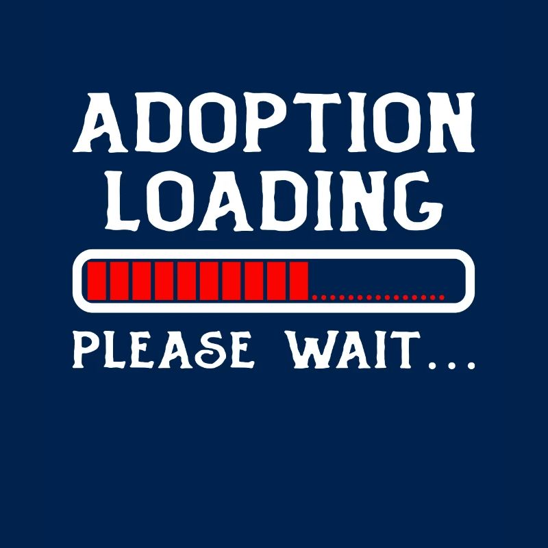 Adoption Loading Bitte warten Adoption Day ist da