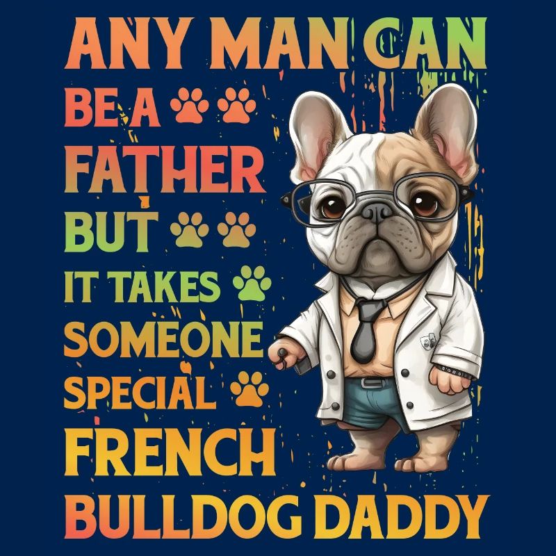 Bouledogue français Daddy Drôle de dicton
