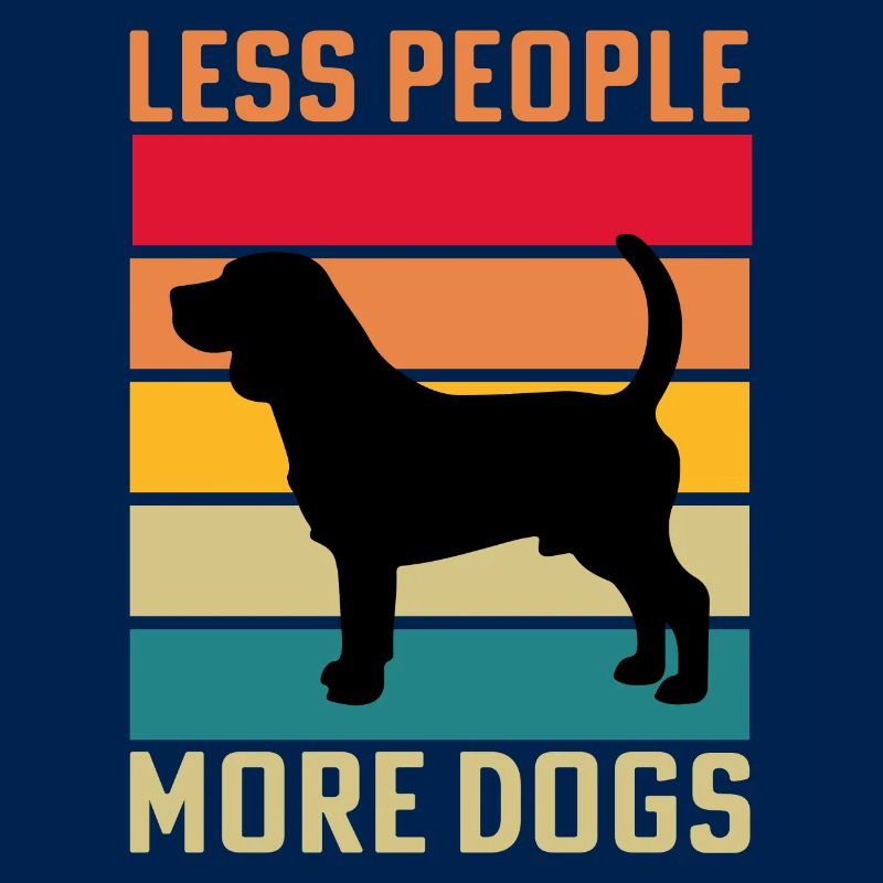Moins de gens plus de chiens