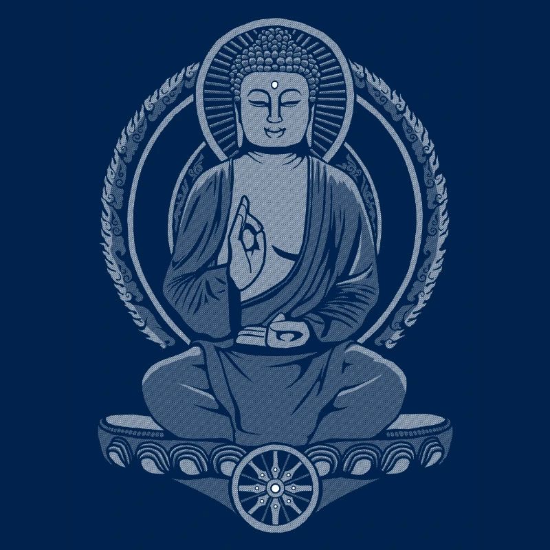 Siddhartha Buddha Halftone