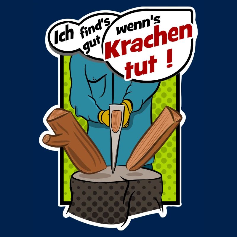 Holz hacken Axt Geschenk Idee