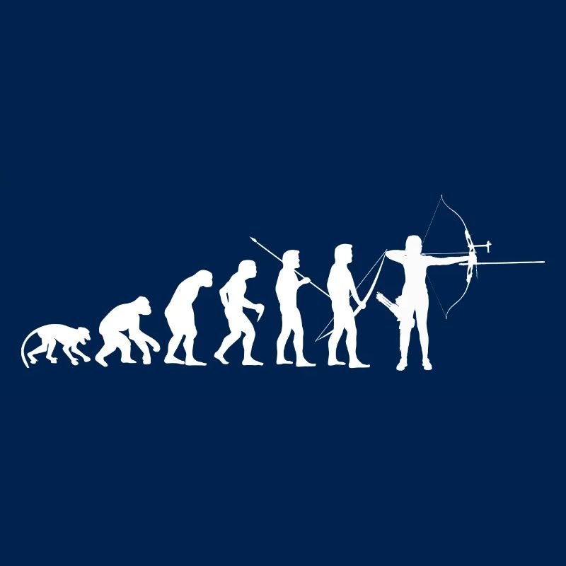 AEvolution de l'homme Arc Classique Recurve Archer