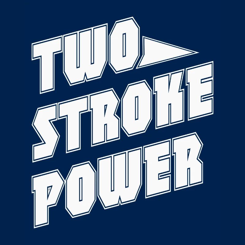 Motorcycle "Two stroke power"