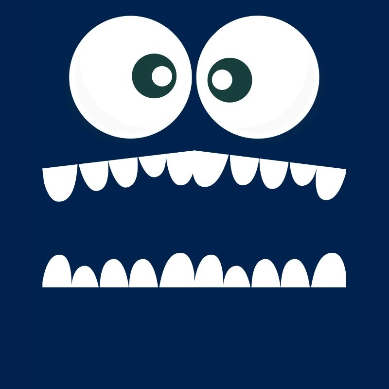 Monster Design ! Motif de monstre cool pour s’amuser à