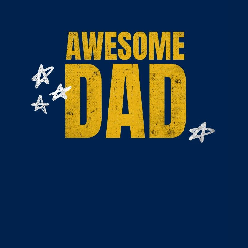 AWESOME DAD! Dad's Day Bester Papa der Welt