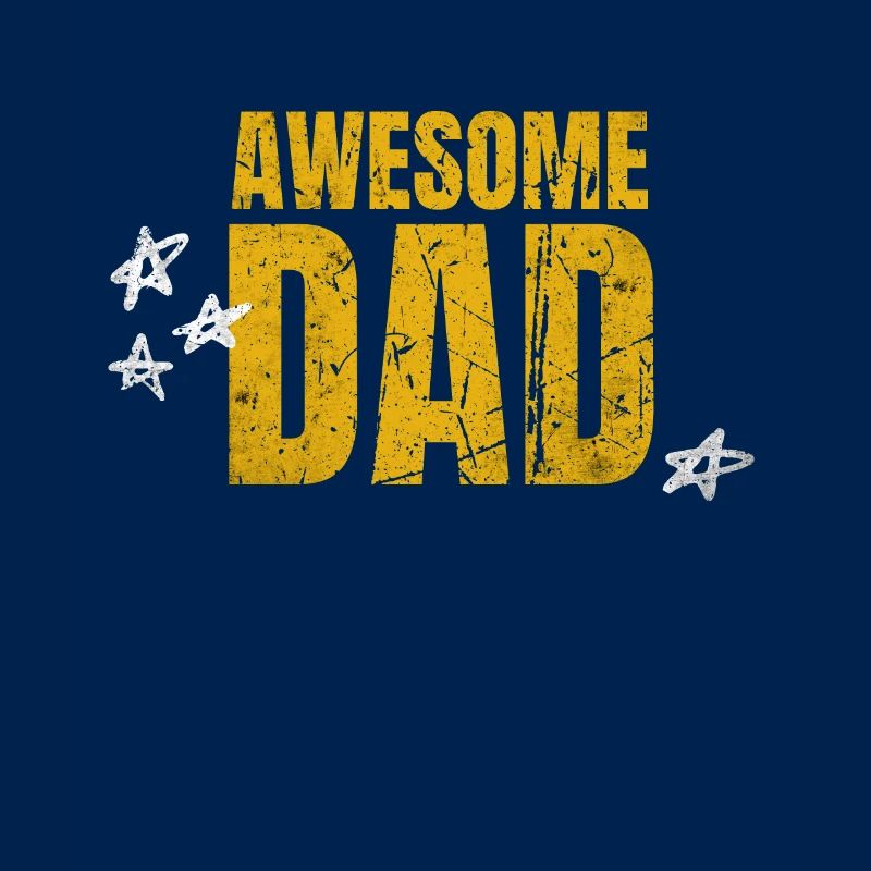 AWESOME DAD! Dad's Day Bester Papa der Welt