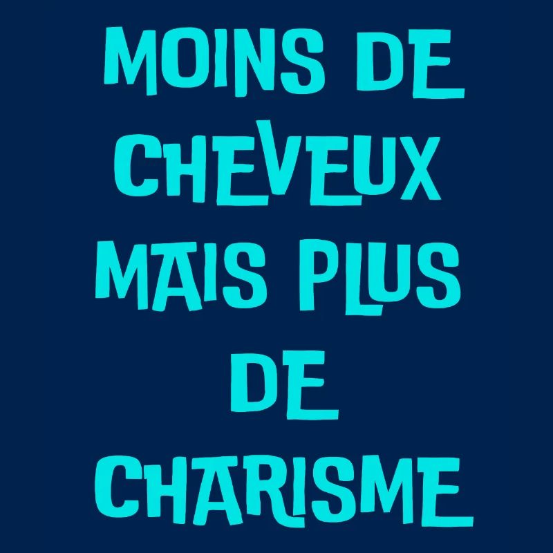 moins de cheveux, plus de charisme
