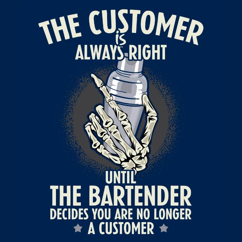 Funny bartender saying