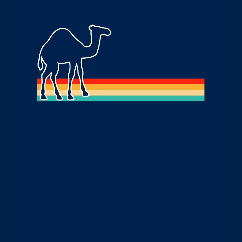 Dromadaire rétro
