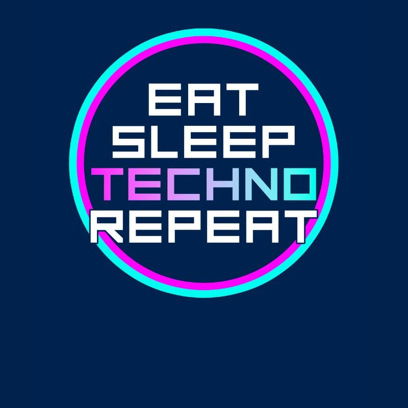 manger du sommeil techno répéter
