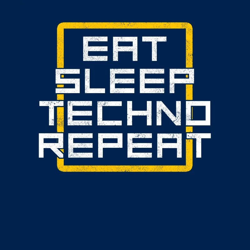 manger du sommeil techno répéter