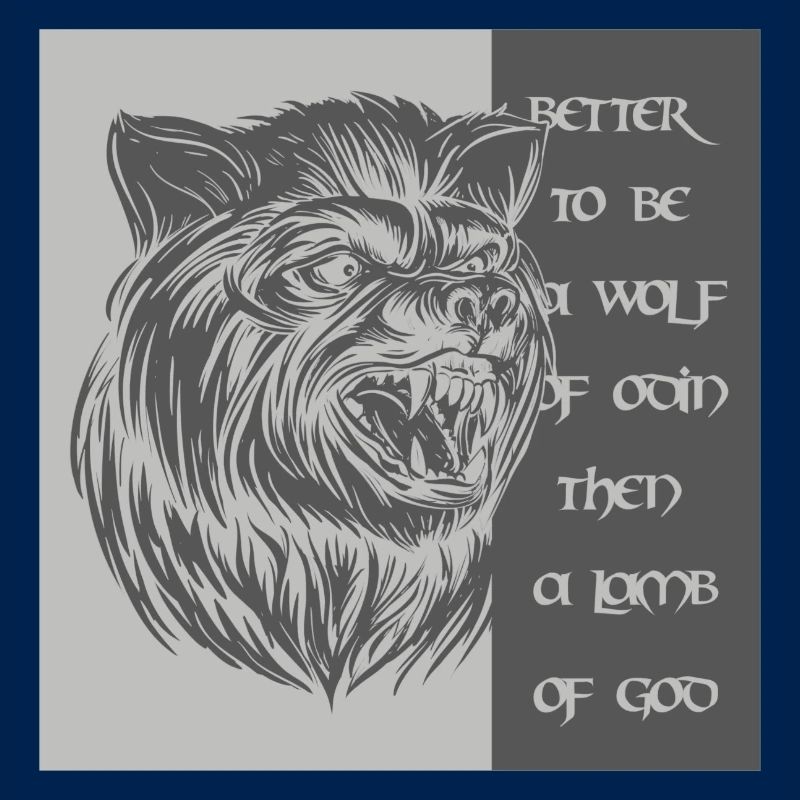 Lieber ein Wolf Odins als ein Lamm Gottes