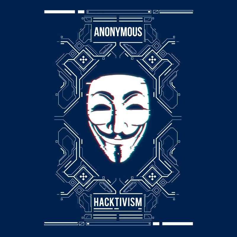 Anonymous Hacker Glitch HACKTIVISM