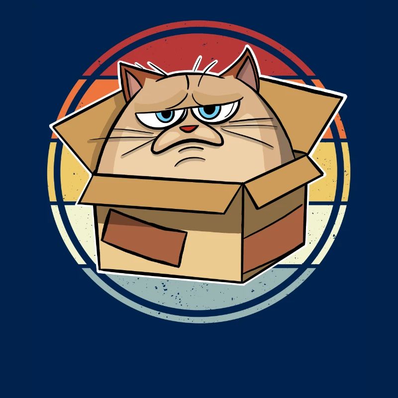 Katze Im Karton