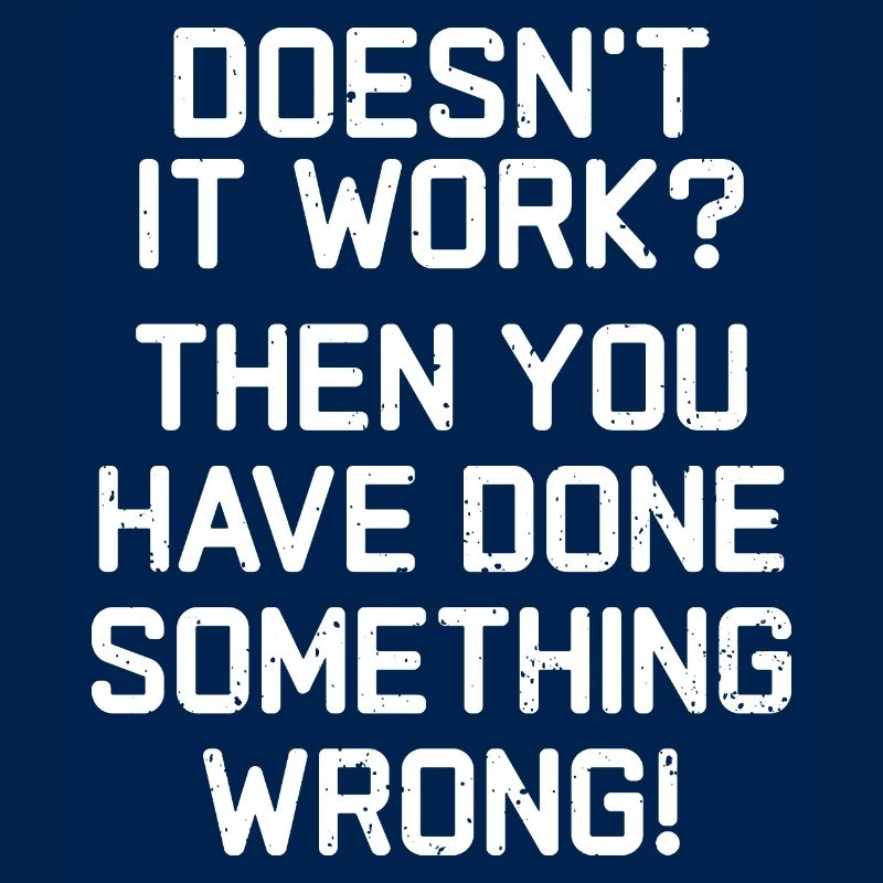 Doesn't it work?