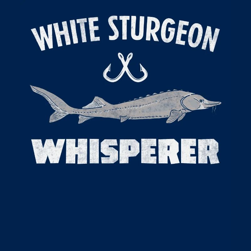 Drôle de pêche à l’esturgeon blanc pêcheur pêche