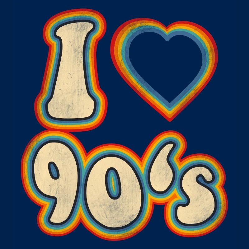ich liebe die 90's Peace Zeichen