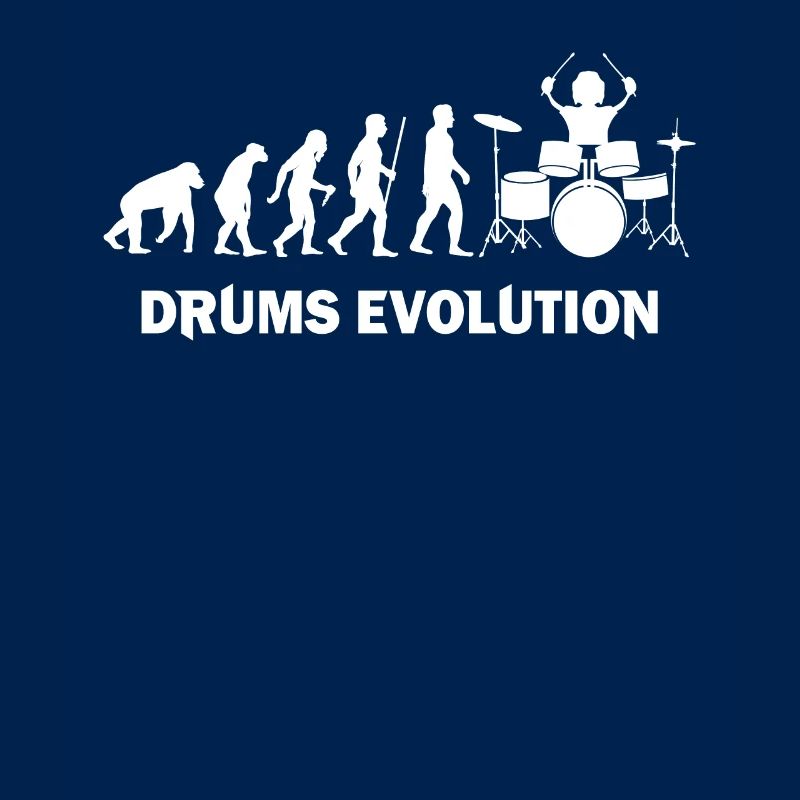 Evolution etnwicklung am Schlagzeuger