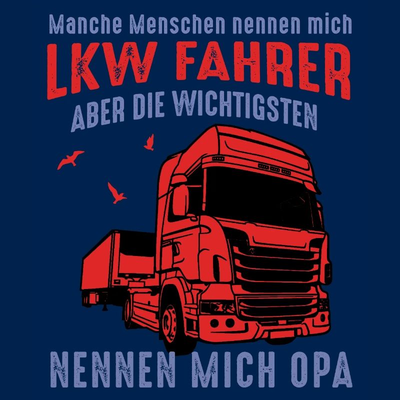 Opa LKW Fahrer