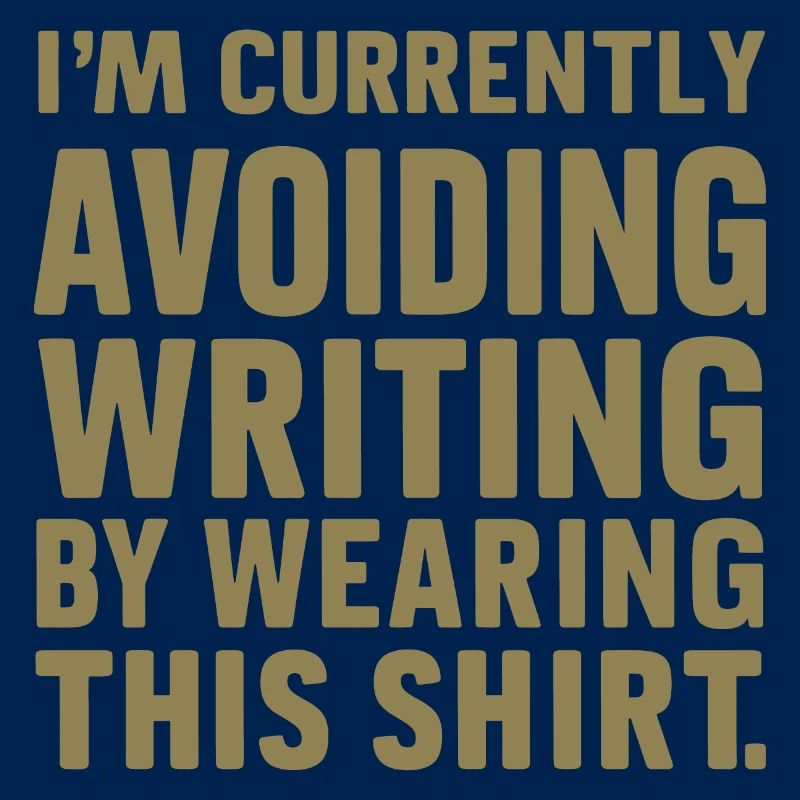 Writing Avoidance: The Confession