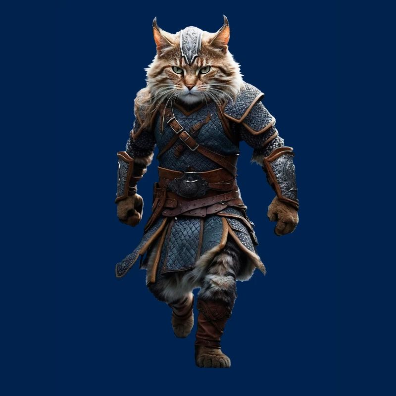 Wikinger-Katze