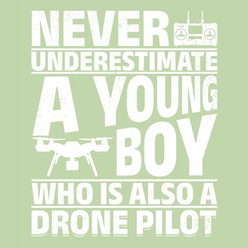 Drone Pilot - A Young Boy Who Is Also A Drone Pilo