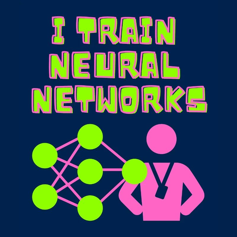 Deep Learning Neuronal Netz Data Scientist witzig