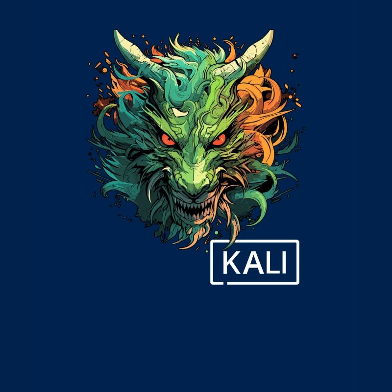 Kali Linux Drache Design für moderne Penetration