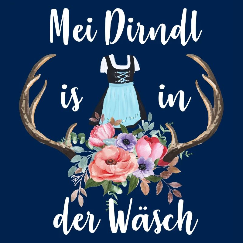 Mon Dirndl est dans la lessive