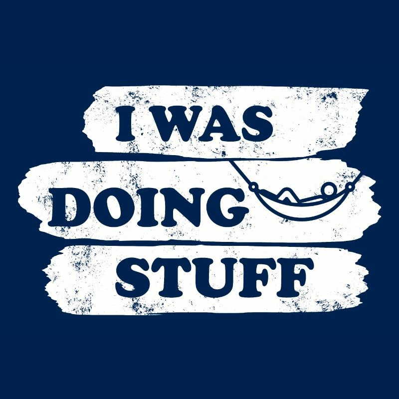 I was doing stuff - Hängematte vintage