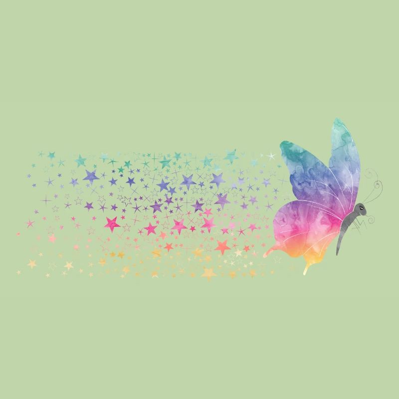 Butterfly - Rainbow Stardust
