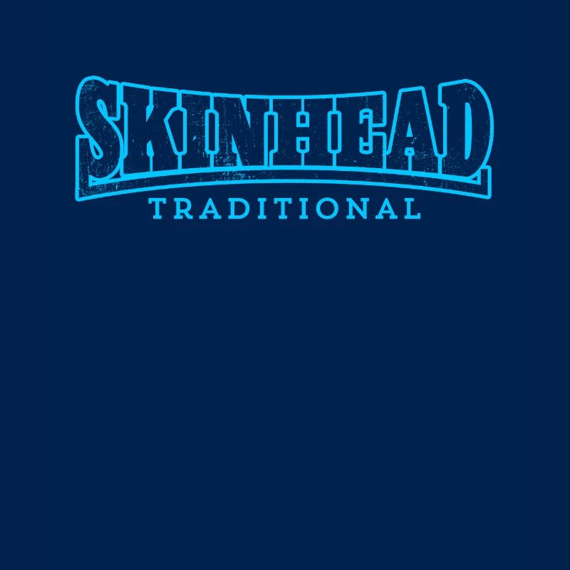 Traditionele Skinhead-afdruk - Punks & Skins Ltd