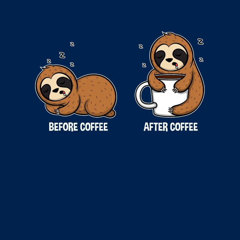 Faultier Kaffee