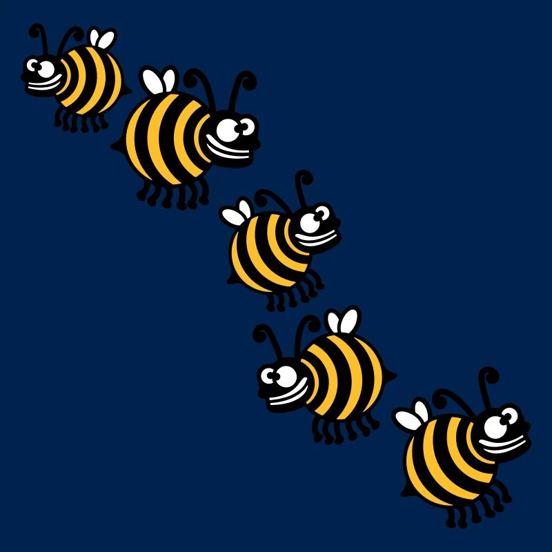Thick crazy bees