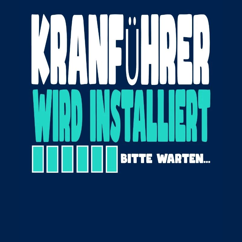 Kranführer wird installiert