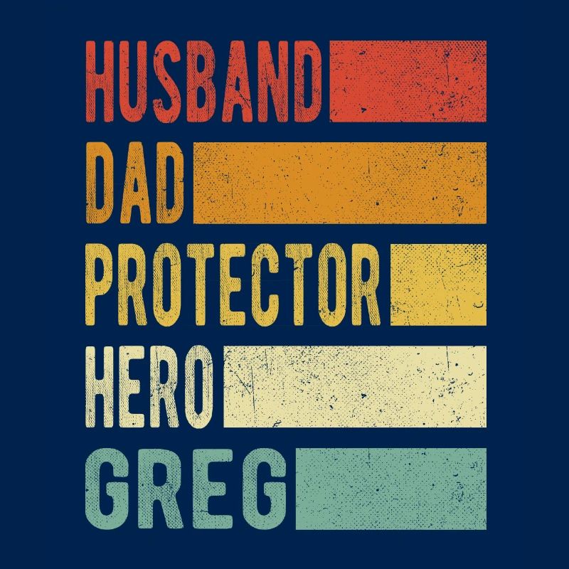 Greg Name Papa Geschenk