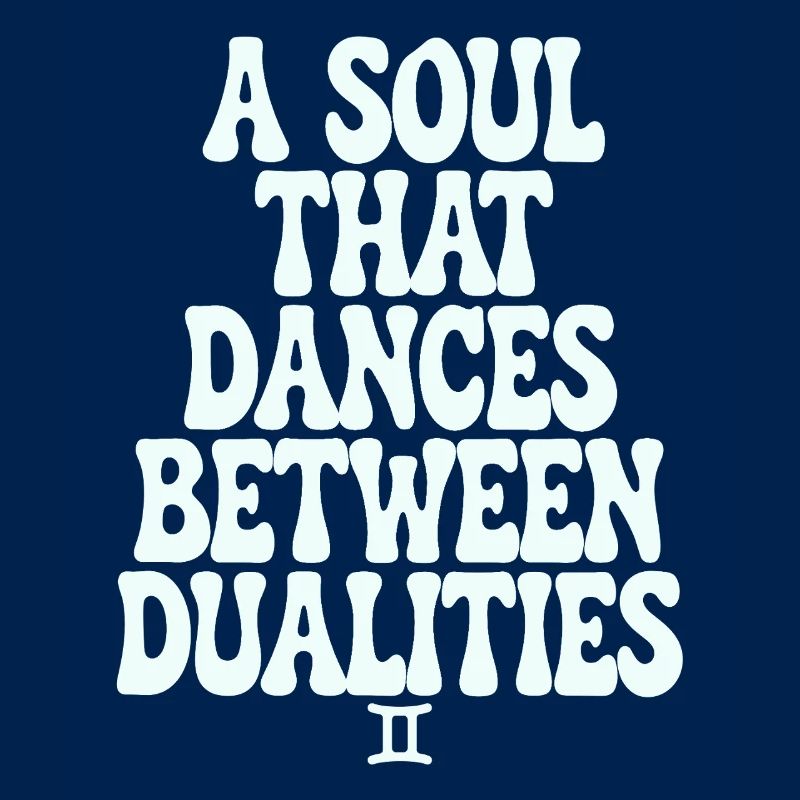 Gemini soul dancing between dualities