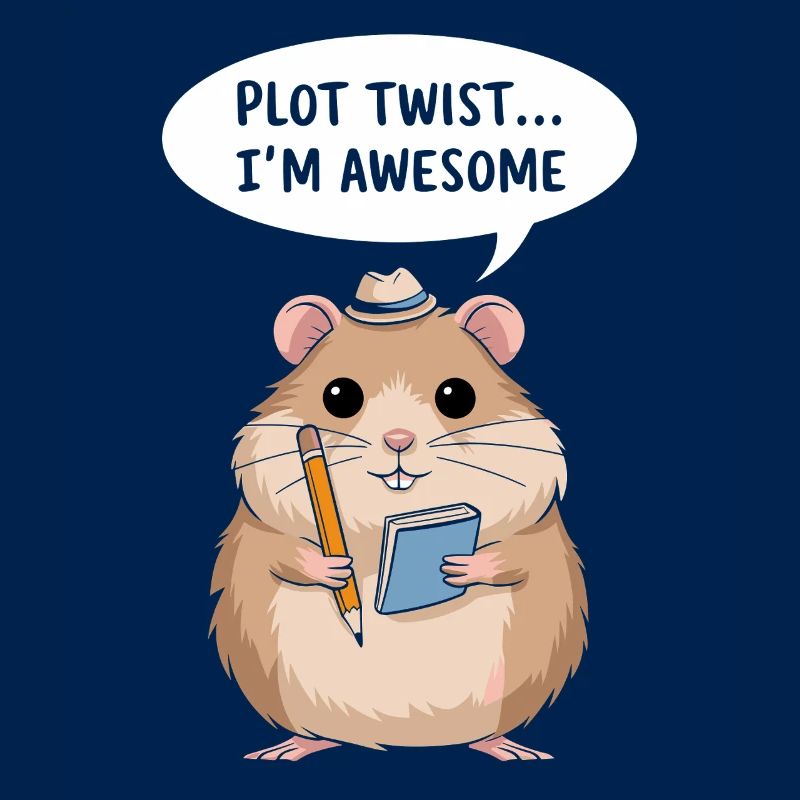 Hamster Author: Plot Twist... I'm great