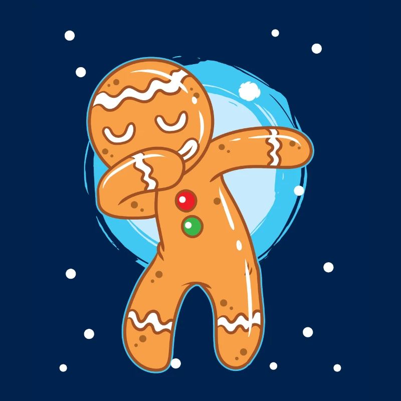 Weihnachten Lebkuchenmann Dab