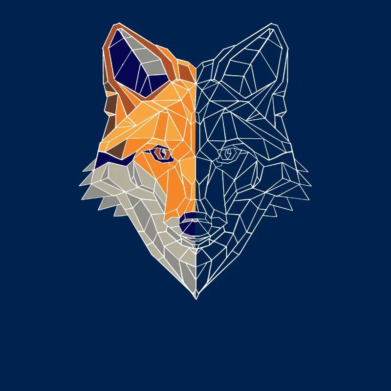 Polygon Fox Fox Drawing Geometry