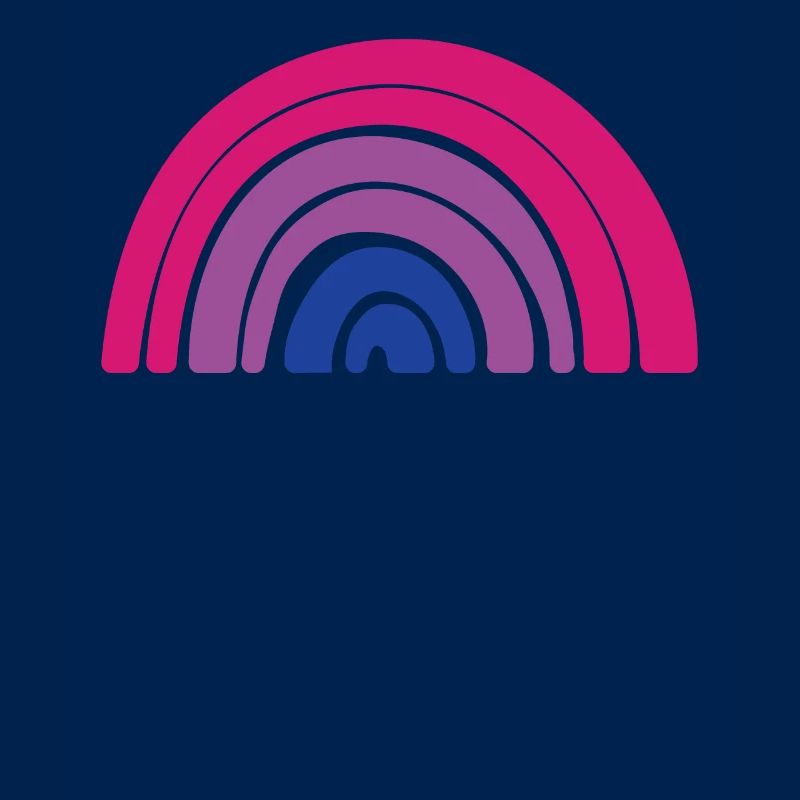 Drapeau - LGBTQIA Rainbow Bisexual