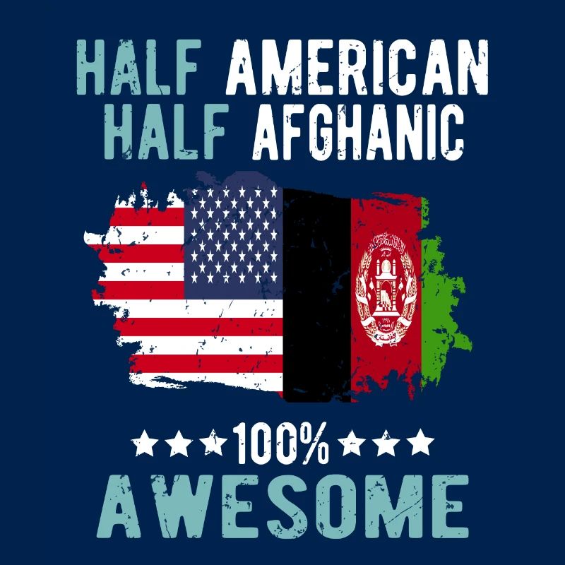 Half American Half Afghan