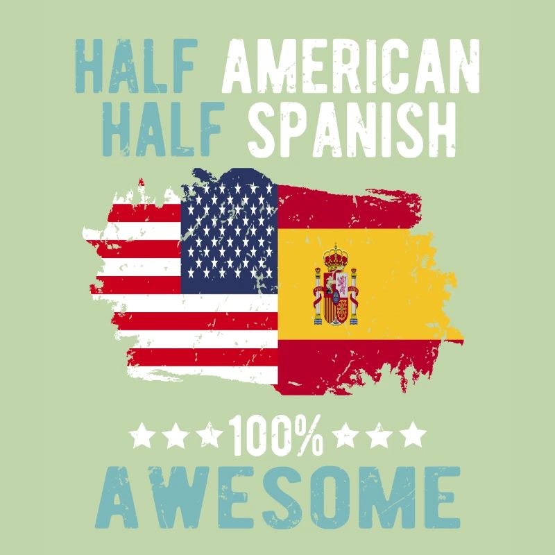 Half American Half Spanish