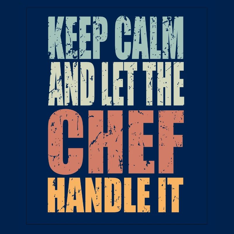 Keep Calm Chef Saying Chef Gift