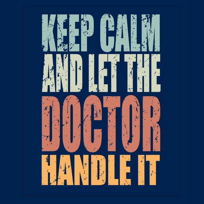 Keep Calm Arzt Spruch Arzt Geschenk