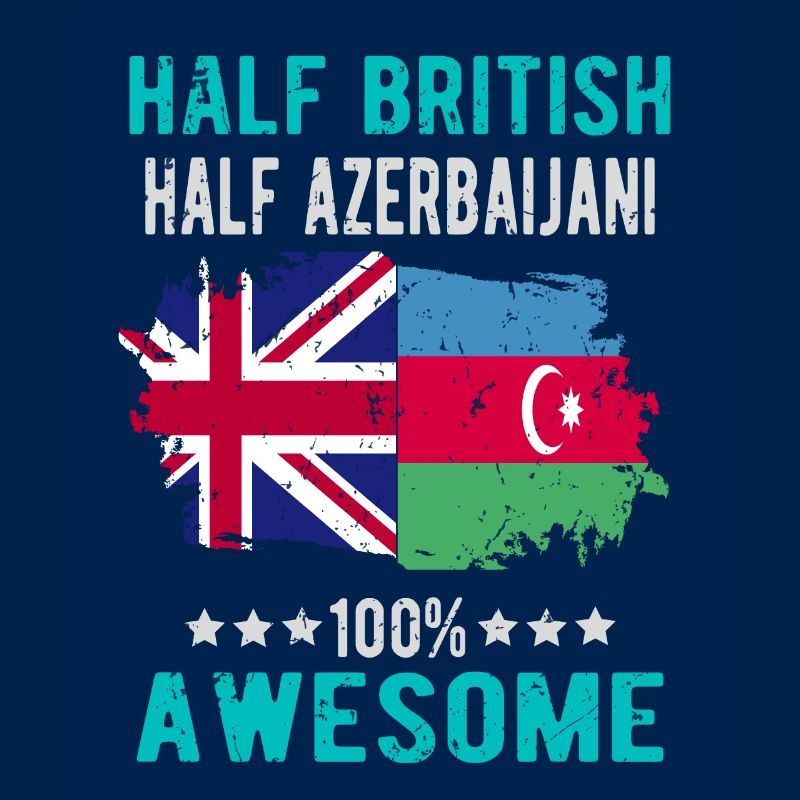 Half British Half Azerbaijanis